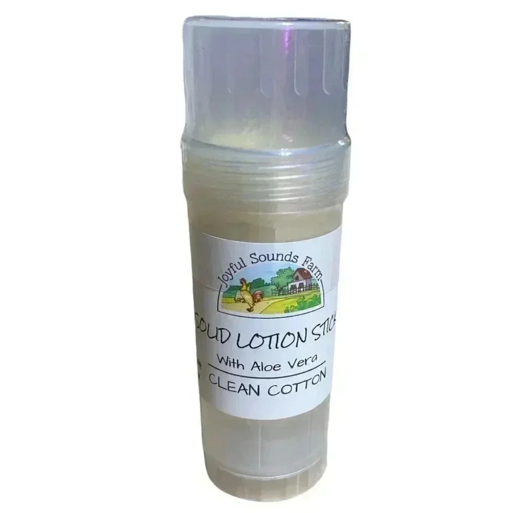 Solid Lotion Stick with Shea Butter and Aloe Vera Gel, Heel Stick, Essential Oil